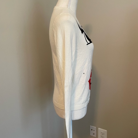 Alice + Olivia Graphic Art Sweater S/P - Picture 6 of 16